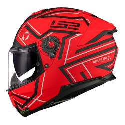 Capacete LS2 FF808 Stream 2 Maze - Laranja Fosco P... - Moto One