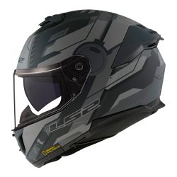 Capacete LS2 FF808 Stream 2 Shadow - Titanium Fosc... - Moto One