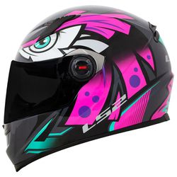 Capacete LS2 FF358 Tribal - Rosa - Moto One