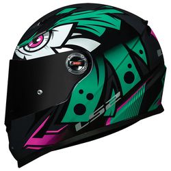 Capacete LS2 FF358 Tribal - Verde - Moto One