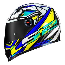 Capacete LS2 FF358 Xdron - Azul - Moto One