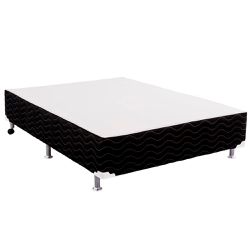Box Madeira Casal 1,38 X 30 Preto Songes - 2637 - Móveis Rezende 