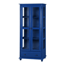 Cristaleira Azul BIC - 303 - Móveis Rezende 