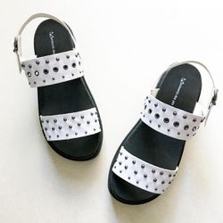 Sandália Confort Tiras Branca - 1214B - AMARI SHOES