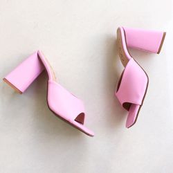 Sandália Mule Rafa Rosa Claro - 1117RC - AMARI SHOES