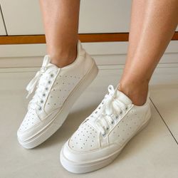 Tênis Vic Branco - 30900B - AMARI SHOES