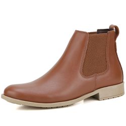 Bota Botina Chelsea Masculina Mr. Gutt Clássica Wh... - Mr. Gutt