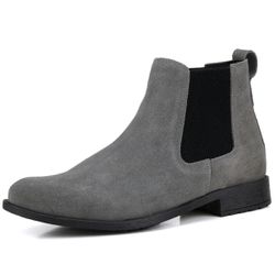 Botina Country Masculina Chelsea Cinza Clássica - ... - Mr. Gutt