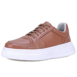 Tênis California Casual Masculino Mr Gutt em Couro... - Mr. Gutt
