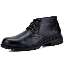 Bota Casual Masculina Mr. Gutt Social Toda Preta C... - Mr. Gutt