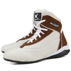 Bota Feminina De Treino Mr. Gutt em Couro Legítimo... - Mr. Gutt