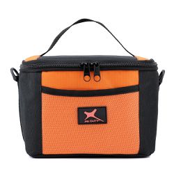 Bolsa Térmica Fitness Marmita - Preto e Laranja - ... - Mr. Gutt