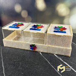 kit Porta Algodão e Gaze com Descarte - 261 - MS Design Laser
