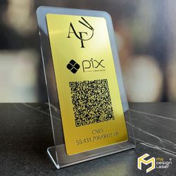 Placa QR Code Mod2 - 402 - MS Design Laser