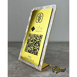 Placa QR Code Mod2 - 402 - MS Design Laser