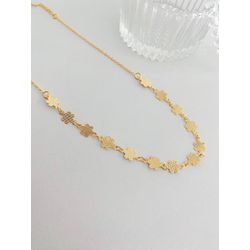 CHOKER FLORZINHA LISTRADA - MUNDO FEMININO 122