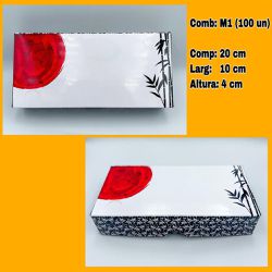 COMBINADO ORIENTAL ( M1 ) TAMANHO 20X10X4CM C100 (... - MURAKAMI DISTRIBUIDORA