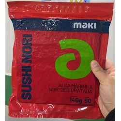 NORI TRAD RED MAKI C50F 140G (PC) - MURAKAMI DISTRIBUIDORA