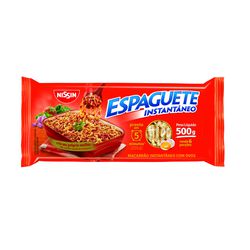 MACARRAO NISSIN ESPAGUETE VERMELHO (500 GR) - MURAKAMI DISTRIBUIDORA