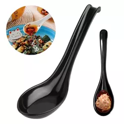 COLHER SOPA MISSO ( PRETA ) (UN) - MURAKAMI DISTRIBUIDORA