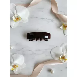 Pente Tartaruga De Acetato 7,5 X 2,5 Cm Estilo cur... - MUSAKALL
