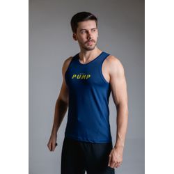 Regata Slim Aerodry Azul Marinho - MUSCLEPUMP