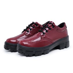 Oxford Casual Feminino Tênis Derby Sola Tratorada ... - Myrol Outlet