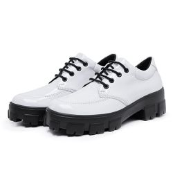 Oxford Casual Feminino Tênis Derby Sola Tratorada ... - Myrol Outlet