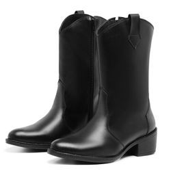Bota Western Feminina Country Texana Lisa Preto - ... - Myrol Outlet