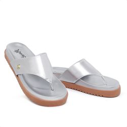 Sandália Papete Chinelo Dedo Birken Feminino Prate... - Myrol Outlet