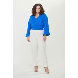 Macacão MySize com Cadarço Plus Size Feminino - Shapes