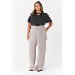 Calça MySize Pantalona Feminino - Flash - MYSIZE