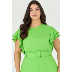 Blusa com Detalhe Bico - Garden | MySize - MYSIZE