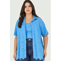 Camisa de Laise com Top - Garden | MySize - MYSIZE