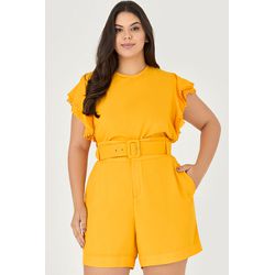 Short Clochard com Cinto - Garden | MySize - MYSIZE