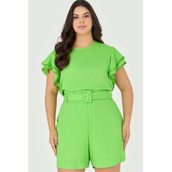 Short Clochard com Cinto - Garden | MySize - MYSIZE