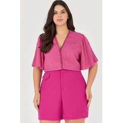 Short Alfaiataria com Pesponto Cós - Garden | MySi... - MYSIZE