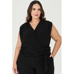 Semi Cropped MySize com Amarração Frontal - Ícones... - MYSIZE