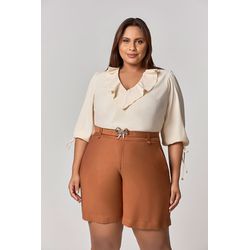 Blusa Babados Manga Longa MySize - Image Winter 25 - MYSIZE