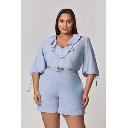 Blusa Babados Manga Longa MySize - Image Winter 25 - MYSIZE