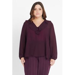Blusa MySize com Babados Feminino - Newlight - MYSIZE