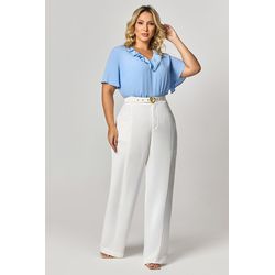 Calça Pantalona Cinto Corda MySize - Náutica Summe... - MYSIZE