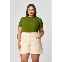 T-shirt Vazado Frontal MySize - Reflect Inverno 25 - MYSIZE