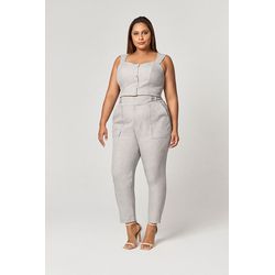 Cropped Botões Aboloado MySize - Reflect Inverno 2... - MYSIZE