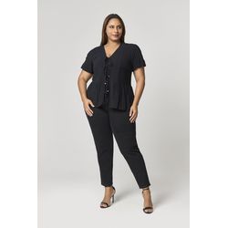 Blusa com Amarrações MySize - Reflect Inverno 25 - MYSIZE