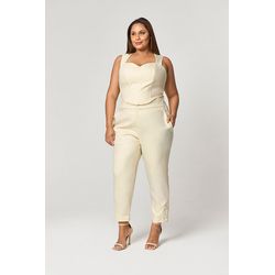 Cropped Decote Coração MySize - Reflect Inverno 25... - MYSIZE