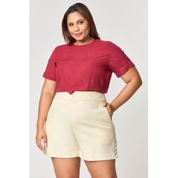 Short Alfaiataria Botões MySize - Reflect Inverno ... - MYSIZE