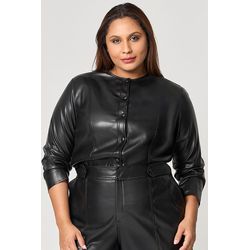 Jaqueta Couro Ecológico MySize - Reflect Inverno 2... - MYSIZE