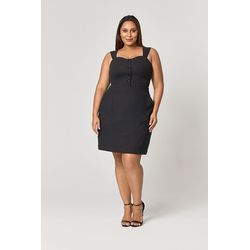  Vestido Curto Botões MySize - Reflect Inverno 25 - MYSIZE