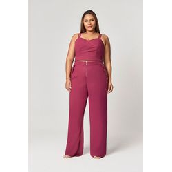 Calça Pantalona Ilhós MySize - Reflect Inverno 25 - MYSIZE